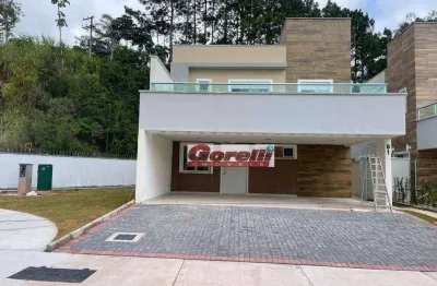 Casa com 3 dormitórios, 201 m² - venda por r$ 1.950.000,00 ou aluguel por r$ 11.290,00/mês - condominio sunville stilo - arujá/sp