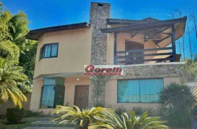 Casa com 4 dormitórios à venda, 381 m² por r$ 2.300.000 - condomínio arujá 5 - arujá/sp