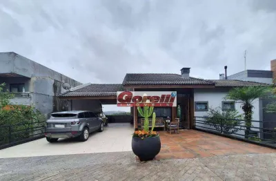 Casa com 4 dormitórios à venda, 420 m² por r$ 3.400.000,00 - condomínio hills iii - arujá/sp