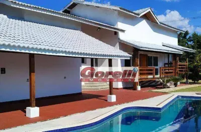 Casa com 4 dormitórios, 450 m² - venda por r$ 2.850.000,00 ou aluguel por r$ 15.040,00/mês - condomínio arujá hills iii - arujá/sp