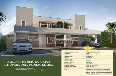 Casa com 4 dormitórios à venda, 201 m² por r$ 1.811.224,20 - condominio sunville stilo - arujá/sp