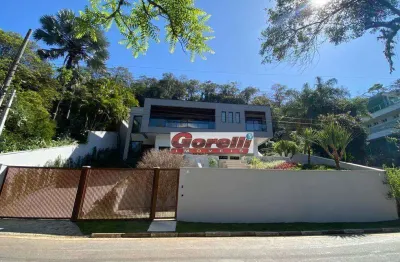 Casa com 5 dormitórios à venda, 515 m² por r$ 7.000.000,00 - condomínio arujazinho i, ii e iii - arujá/sp