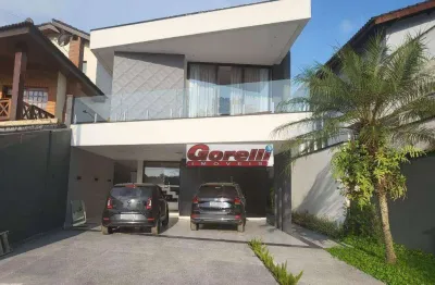 Casa com 3 suítes sendo 01 suite master, 343 m² - venda por r$ 2.915.000 ou aluguel por r$ 19.000/mês - condomínio arujazinho iv - arujá/sp