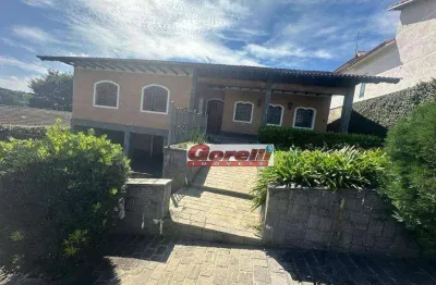 Casa com 3 dormitórios sendo 01 suite, 300 m² - venda por r$ 2.500.000 ou aluguel por r$ 9.000/mês - condomínio arujazinho iv - arujá/sp