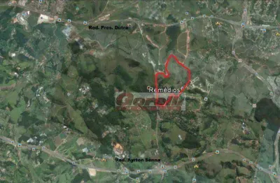 Área à venda, 670000 m² por r$ 70.000.000,00 - cerejeira - guararema/sp