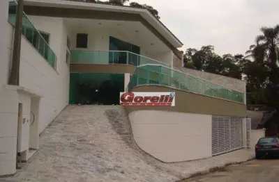 Casa com 5 dormitórios, 600 m² - venda por r$ 3.500.000,00 ou aluguel por r$ 15.000,02/mês - condomínio arujazinho i, ii e iii - arujá/sp