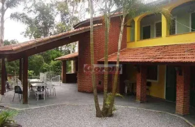 Chácara com 3 dormitórios à venda, 5500 m² por r$ 1.650.000,00 - penhinha - arujá/sp