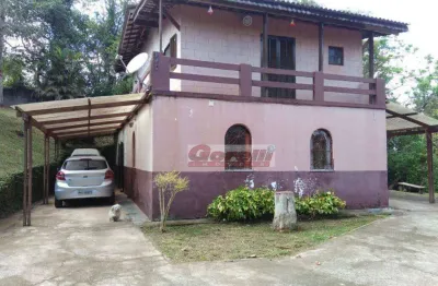 Chácara com 3 dormitórios à venda, 1040 m² por r$ 700.000,00 - jardim são jorge - arujá/sp