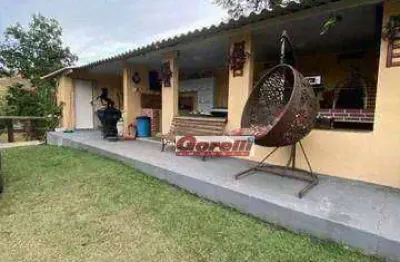 Chácara com 4 dormitórios à venda, 3750 m² por r$ 850.000,00 - estância aralú - santa isabel/sp