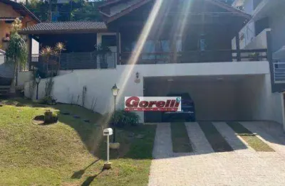 Casa com 4 dormitórios para alugar, 330 m² por r$ 11.500,01/mês - condomínio country club - arujá/sp