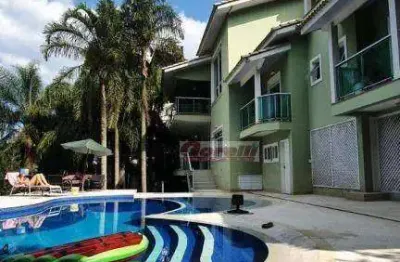 Casa com 4 dormitórios à venda, 500 m² por r$ 3.000.000,00 - condomínio hills iii - arujá/sp