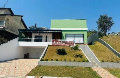 Casa com 3 dormitórios à venda, 203 m² por r$ 2.550.000,00 - condomínio hills iii - arujá/sp