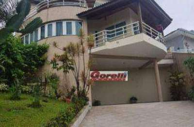 Casa com 4 dormitórios, 420 m² - venda por r$ 2.440.000,00 ou aluguel por r$ 9.175,00/mês - condomínio arujá 5 - arujá/sp