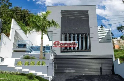 Casa com 3 dormitórios à venda, 500 m² por r$ 3.800.000,00 - condomínio hills iii - arujá/sp