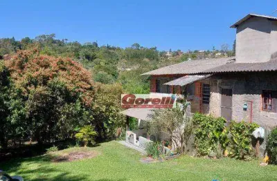 Chácara com 5 dormitórios à venda, 1700 m² por r$ 550.000,00 - estância aralú - santa isabel/sp