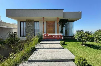 Casa com 3 dormitórios à venda, 262 m² por r$ 1.690.000,00 - condominio entre serras residencial - santa isabel/sp