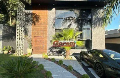 Casa com 3 dormitórios à venda, 280 m² por r$ 2.500.000,00 - condomínio arujá ville ii - arujá/sp