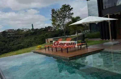 Casa com 4 dormitórios à venda, 375 m² por r$ 4.240.000 - condomínio reserva ibirapitanga - santa isabel/sp