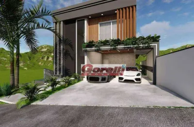 Casa com 4 dormitórios à venda, 290 m² por r$ 2.600.000 - condominio entre serras residencial - santa isabel/sp