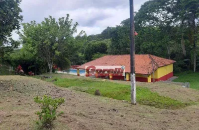 Chácara com 4 dormitórios à venda, 4300 m² por r$ 660.000 - chácaras guanabara - guararema/sp