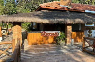 Chácara com 2 dormitórios à venda, 3500 m² por r$ 1.600.000 - copaco - arujá/sp