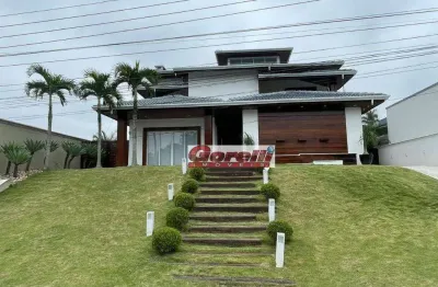 Casa com 4 dormitórios à venda, 511 m² por r$ 8.000.000 - condomínio hill’s i e ii - arujá/sp