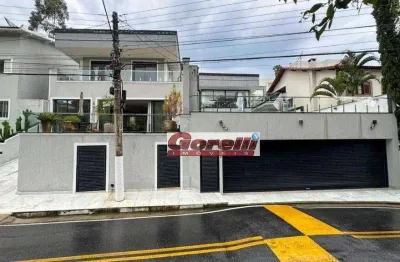Casa com 4 dormitórios à venda, 670 m² por r$ 6.000.000 - condomínio arujazinho iv - arujá/sp