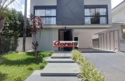 Casa com 4 dormitórios à venda, 280 m² por r$ 3.795.000,00 - condomínio arujá 5 - arujá/sp