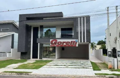 Casa com 4 dormitórios à venda, 300 m² por r$ 2.900.000,00 - condomínio residencial shamballa ii - atibaia/sp