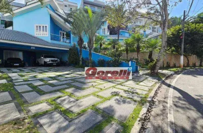 Casa com 4 dormitórios à venda, 506 m² por r$ 4.900.000,00 - condomínio arujá 5 - arujá/sp