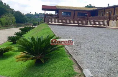 Chácara com 11 dormitórios à venda, 15744 m² por r$ 3.710.000 - lambari - guararema/sp