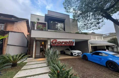 Casa com 4 dormitórios à venda, 450 m² por R$ 5.000.000 - Alphaville - Santana de Parnaíba/SP