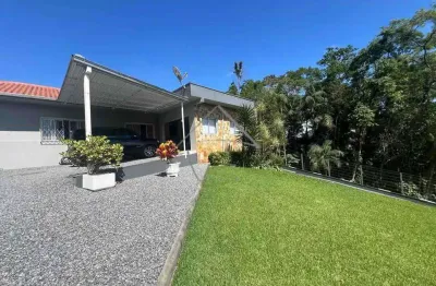 Casa com 3 dormitórios à venda, barra do rio molha, jaragua do sul - sc