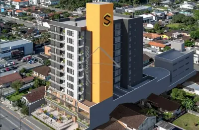 Apartamento com 2 dormitórios à venda, nova brasília, jaragua do sul - sc