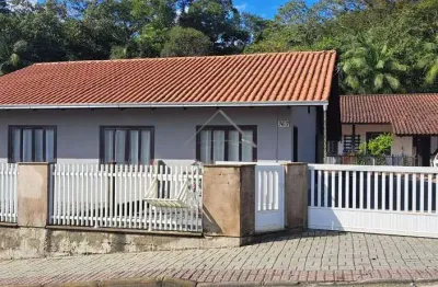 Terreno com 02 casas de alvenaria à venda, ilha da figueira, jaragua do sul - sc