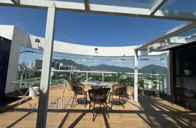 Cobertura para venda em rio de janeiro, recreio dos bandeirantes, 2 dormitórios, 1 suíte, 3 banheiros, 3 vagas