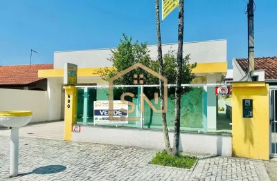 Casa alto padrão 150m do mar com 5 quartos e piscina no balneário betaras em matinhos