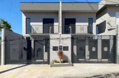 Sobrado novo  à venda de 02 suítes com varanda no  jardim das cerejeiras em atibaia -  sp