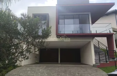 Casa em condomínio fechado de alto padrão  para venda e locação no condomínio terras de atibaia i