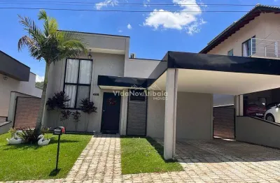 Casa mobiliada à venda de 03 dormitórios sendo 01 suíte  no condomínio terras de atibaia i em  atib