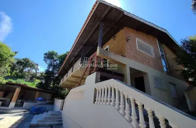 Sobrado para venda e locação de 05 dormitórios sendo 01 suíte na  cidade satélite em atibaia -  sp