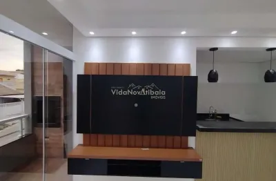 Apartamento à venda de 02 dormitórios  com varanda gourmet  no bairro nova atibaia em atibaia - sp