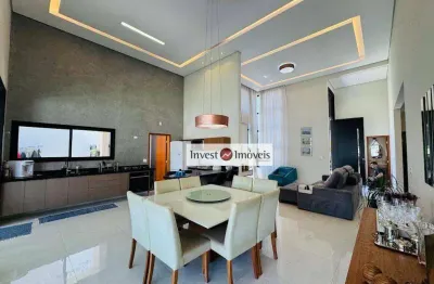 Casa térrea elegante com 3 quartos e piscina no condomínio terras do vale