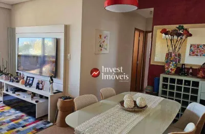 Apartamento com 2 dormitórios à venda, 65 m² por r$ 585.000,00 - jardim satélite - são josé dos campos/sp