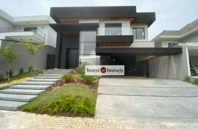 Sobrado com 4 dormitórios à venda, 350 m² por r$ 2.900.000,00 - condomínio residencial jaguary - são josé dos campos/sp