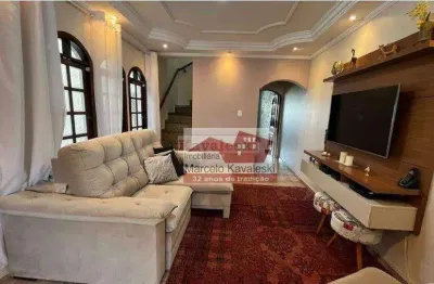 Sobrado maravilhoso 4 dormitórios 1 suite 5 vagas - quintal - impecável - ac permuta