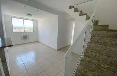 Cobertura para locação em niterói, barreto, 2 dormitórios, 1 suíte, 3 banheiros, 1 vaga