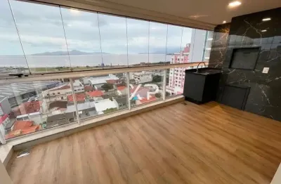 Apartamento vista mar - kobrasol - 3 quartos - 2 vagas se garagem