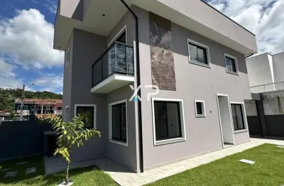 Casa são josé - 3 quartos  com suíte - vaga de garagem - nova - r$578.000,00
