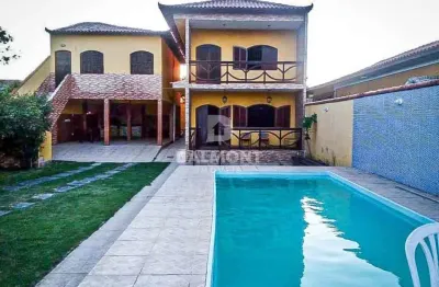 Monte alegre - cabo frio/rio de janeiro - casa com 5 dormitórios à venda, 560 m² por r$ 590.000